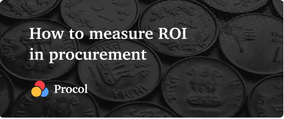 How to measure roi in procurement